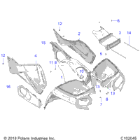 2019 SPORTSMAN TOURING 570 EPS TRACTOR (A19SDS57C5)