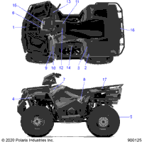 2020 SPORTSMAN 570 EPS UTILITY (A20SEJ57A1/A4/A7/A9/B1/B4/B7/B9)