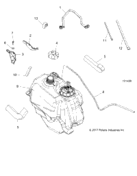 2020 SPORTSMAN 450 HO UTL (A20SEG50A1/A5/CA1/CA5)