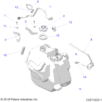 2020 SPORTSMAN 570 TOURING EPS TRACTOR EU EGI (A20SDE57K5)