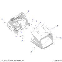 2020 SPORTSMAN 450 HO UTL (A20SEG50A1/A5/CA1/CA5)