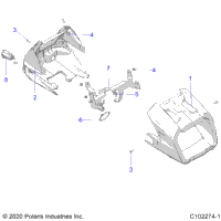 2020 SPORTSMAN 1000XP TOURING (A20SYE95AD/CAD)