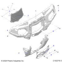 2020 SPORTSMAN 850 HIGH LIFTER (A20SXN85A8/CA8)
