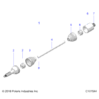 2020 SPORTSMAN 570 UTL (A20SEG57A1/A4/A7/A9/B1/B4)