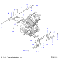 2020 SPORTSMAN 570 EPS EU TRACTOR ZUGLOF (A20SEF57C1/SC1/C2/C5/C9/CK/CY/F1/F2)