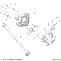 2020 SPORTSMAN TOURING 570 EPS/LATIN (A20SDA57A5/L4/E57A4/B4)