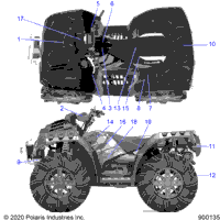 2020 SPORTSMAN XP 1000 HIGH LIFTER (A20SXM95AL/CAL)