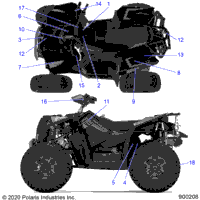 2021 SCRAMBLER XP 1000 EU 3PC (A21SVE95KK)