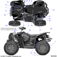 2021 SCRAMBLER XP 1000 55" EU TRACTOR/ZUG (A21SGE95FK/S95CK/S95FK)