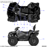 2021 SPORTSMAN 570 TOURING PREMIUM (A21SJE57AX/BX)