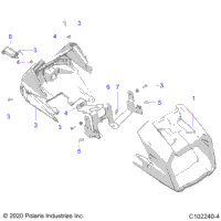 2021 SPORTSMAN 570 TOURING PREMIUM TRACTOR (A21SJS57CX)