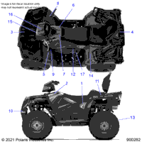 2022 SPORTSMAN TOURING 570 EPS (A22SDE57A4/B4)
