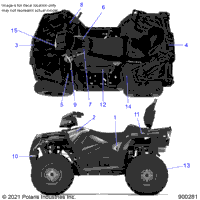 2022 SPORTSMAN TOURING 570 (A22SDA57A5)