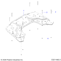 2021 SPORTSMAN 570 UTILITY EPS (A21SEJ57A1/A3/A5/B1/B3/B5)