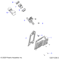 2022 SPORTSMAN 450 HO (A22SEA50A1/A5)