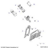 2022 SPORTSMAN 450 HO EPS (A22SEE50A1/A5)