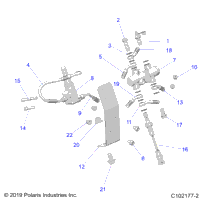 2021 SPORTSMAN XP 1000 55" EU TRACTOR/ZUG (A21SLE95FG/S95CG/S95FG)