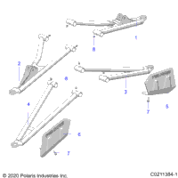2020 SPORTSMAN 1000 XP 48 (A20SXD95A9/E95AG/CAG)