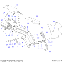 2021 SPORTSMAN 450 HO UTILITY (A21SEG50A1/A5/CA1/CA5)