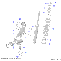 2021 SPORTSMAN 570 EPS EU/ZUG TRACTOR (A21SEE57F1/F57C1/F1/S57C1/C2/C5/C9/CK/F1/F2/FK)