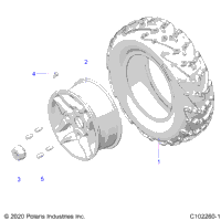 2021 SPORTSMAN 570 EPS EU/ZUG TRACTOR (A21SEE57F1/F57C1/F1/S57C1/C2/C5/C9/CK/F1/F2/FK)