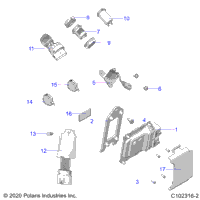 2022 SPORTSMAN 570 EPS EU/ZUG TRACTOR (A22SEE57F1/F57C1/F1/S57C1/C2/C5/C9/CK/F1/F2/F5/F9/FK)