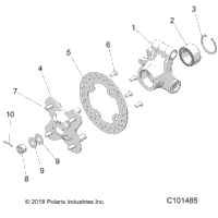 2022 SCRAMBLER 1000 55" EPS 3PC (A22SGE95KN)