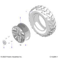 2021 SPORTSMAN XP 1000 EPS 48" EU 3PC (A21SXE95KG)