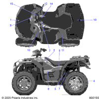 2022 SPORTSMAN XP 1000 EPS 48" EU 3PC (A22SXE95KL)