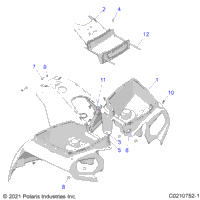 2022 SPORTSMAN TOURING 570 PREMIUM (A22SJE57AX/BX)