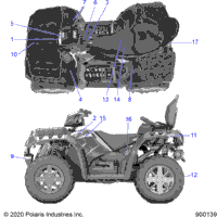 2023 SPORTSMAN TOURING 850 48" (A23SYE85AP)