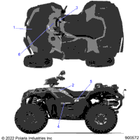 2023 SPORTSMAN XP 1000 55" EU TRACTOR/ZUG (A23SLE95FK/S95CK/S95FK)