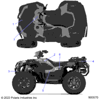 2023 SPORTSMAN XP 1000 55" 49S (A23SLZ95AK)