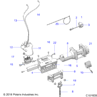 2022 SPORTSMAN XP 1000 55" EPS 3PC (A22SLE95KJ)