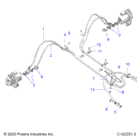 2022 SPORTSMAN 570 X2 EU/ZUG TRACTOR (A22SWE57F1/S57C1/C2/C5)