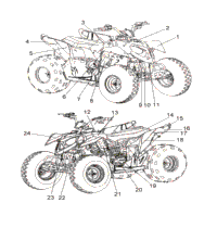 2021 OUTLAW 110 (A21YAK11B6/B7/N6/N7)