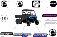 2023 Defender 6X6 HD10 - XT - North America