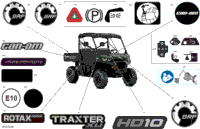 2023 Traxter T HD10 - XU - T Regulation