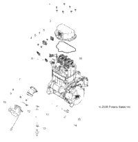 2007 RANGER 700 EFI 6X6 (R07RF68AD/AF)