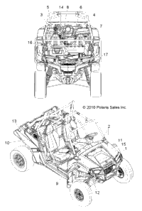 2011 RZR XP 900 (R11JH87AA/AD)