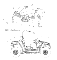 2011 RZR S EPS INTL (R11VM76FX)