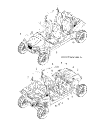 2013 RZR 4 XP 900 PS INTL (R13XT9EFX)