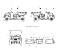 2013 RANGER 800 EFI MIDSIZE (R13RH76AG/AH/AN)