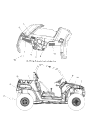 2015 RZR 570 EU (Z15VHA57FJ)