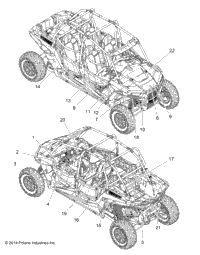 2015 RZR XP 4 1000 (Z15VFE99AT/AV/AP)