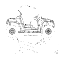 2012 RZR 800 EFI/EPS (R12VH76AB/AD/AF/AH/AI/AJ/AM/EAB/EAS)