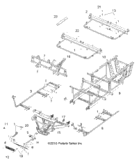 2012 RANGER 500 4X4 CREW (R12WH50AG/AH/AK/AR)