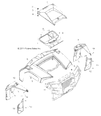 2013 RZR 4 XP JAGGED X (R13XT9EAL)
