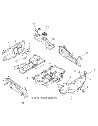2015 RZR XP 1000 (Z15VDE99AT/AL/AV/AW/LP/EW/AO/AP/AZ/NV/NW/K99AA/AU)