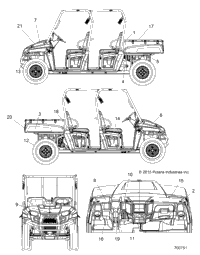 2016 RANGER 570 EFI CREW (R16RNA57A1/A9/A4/EAH)